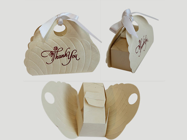 Butterfly Cake box -page Color