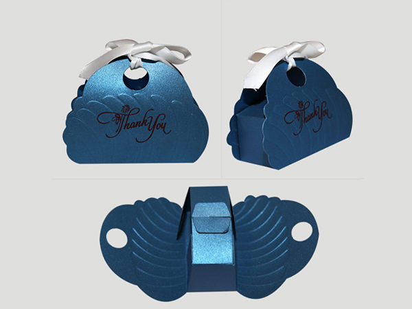 Butterfly Cake box -Blue Color