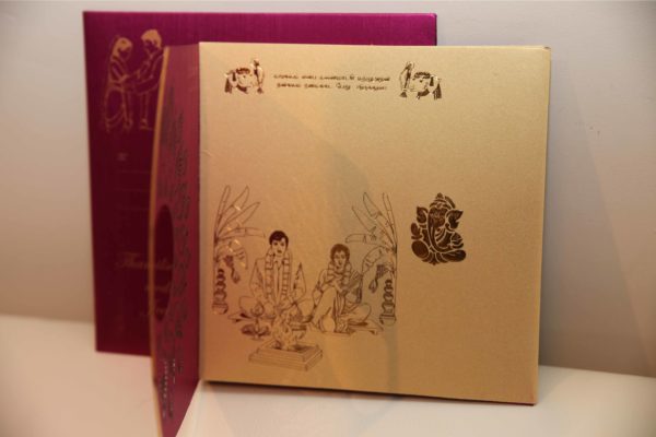 Laser cut and Foling cards