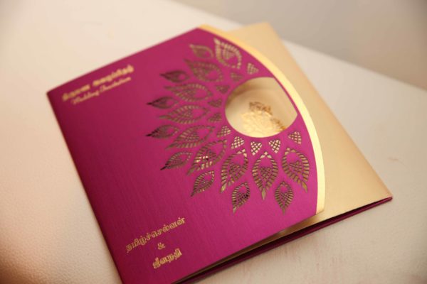 Laser cut and Foling cards