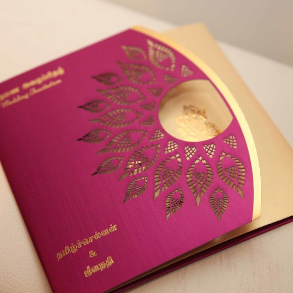 Laser cut and Foling cards