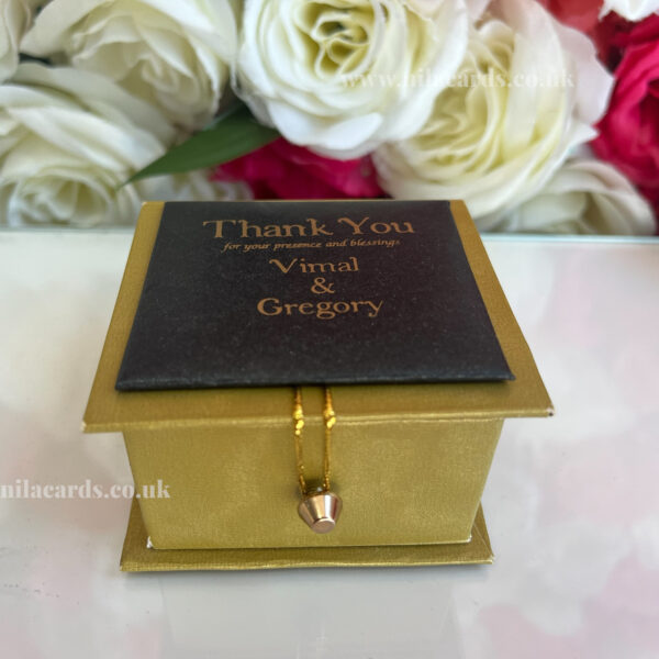 Gold Box Favour Box