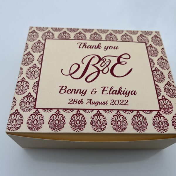 Palakaaram Box Cream & Maroon