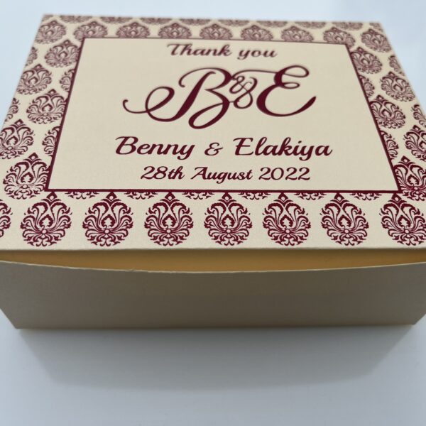 Palakaaram Box Cream & Maroon